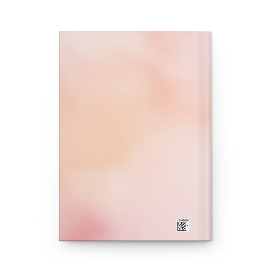 MINIMALIST|Do It For The Plot Hardcover Journal — Pink Lined Notebook for Writers & Plotters