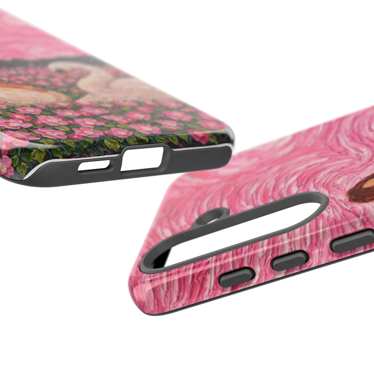 Serene Swan & Maiden Art Phone Case | Aesthetic Vintage Impressionist Tough Case