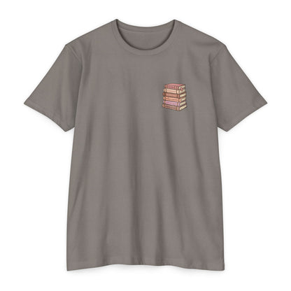 MINIMALIST|Bookaholic T-Shirt — "I am a Bookaholic and Regret Nothing" Illustrated Reading Tee