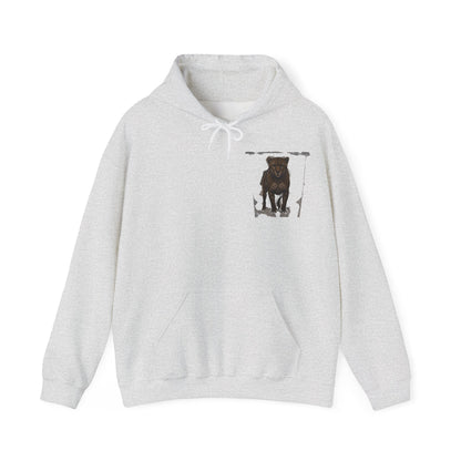 Minimalist Motivational Hoodie — “Move Like a Cheetah Toward Success” Leopard Print Motivational Hoodie