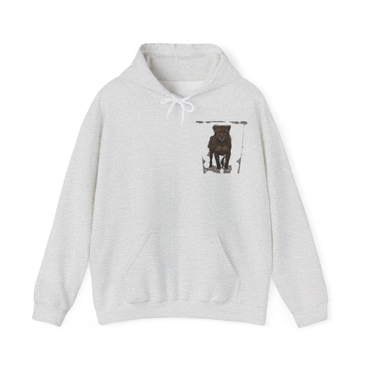 Minimalist Motivational Hoodie — “Move Like a Cheetah Toward Success” Leopard Print Motivational Hoodie