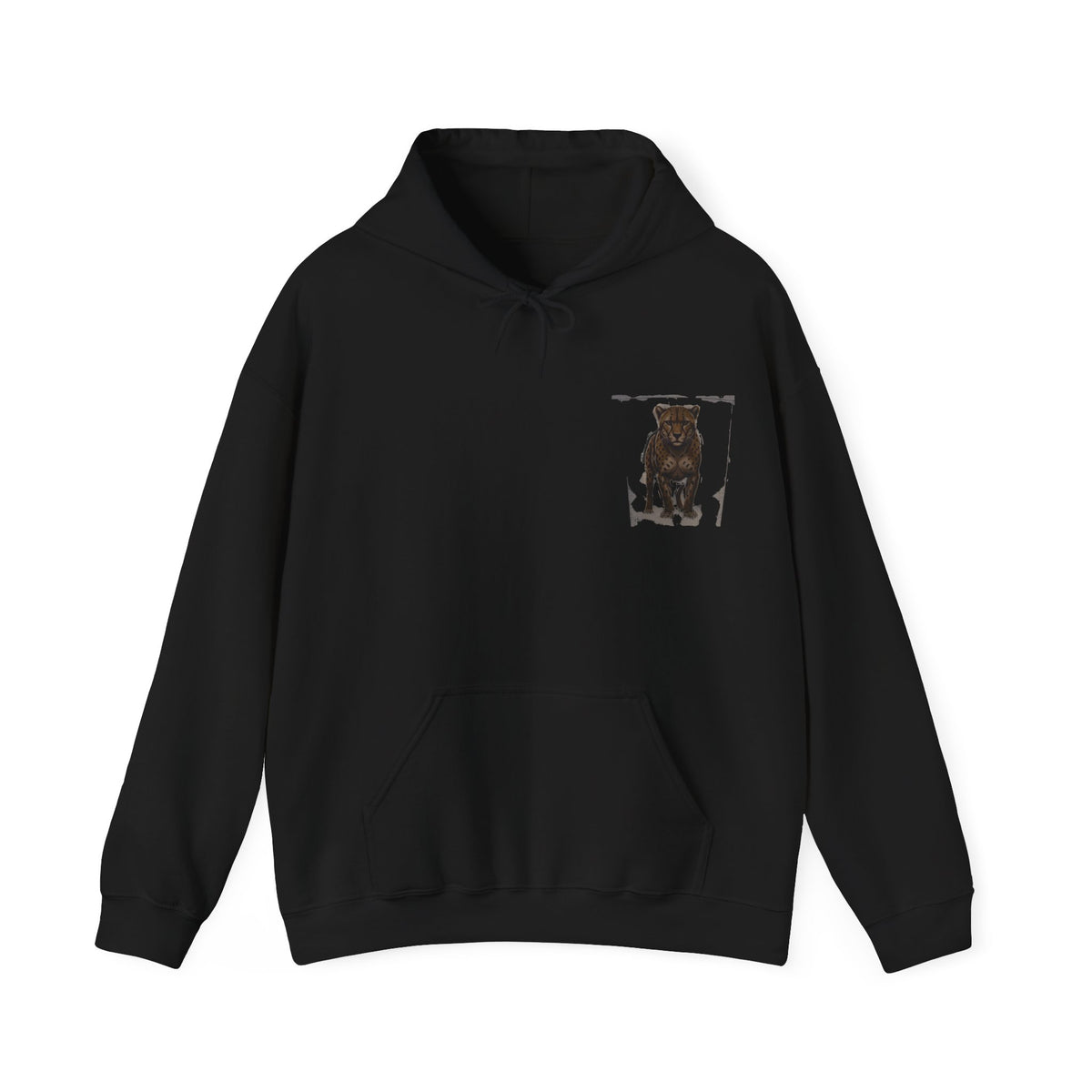 Copy of  " MOTIVATIONAL "Cheetah 'Run Like a Cheetah Toward Success' Hoodie