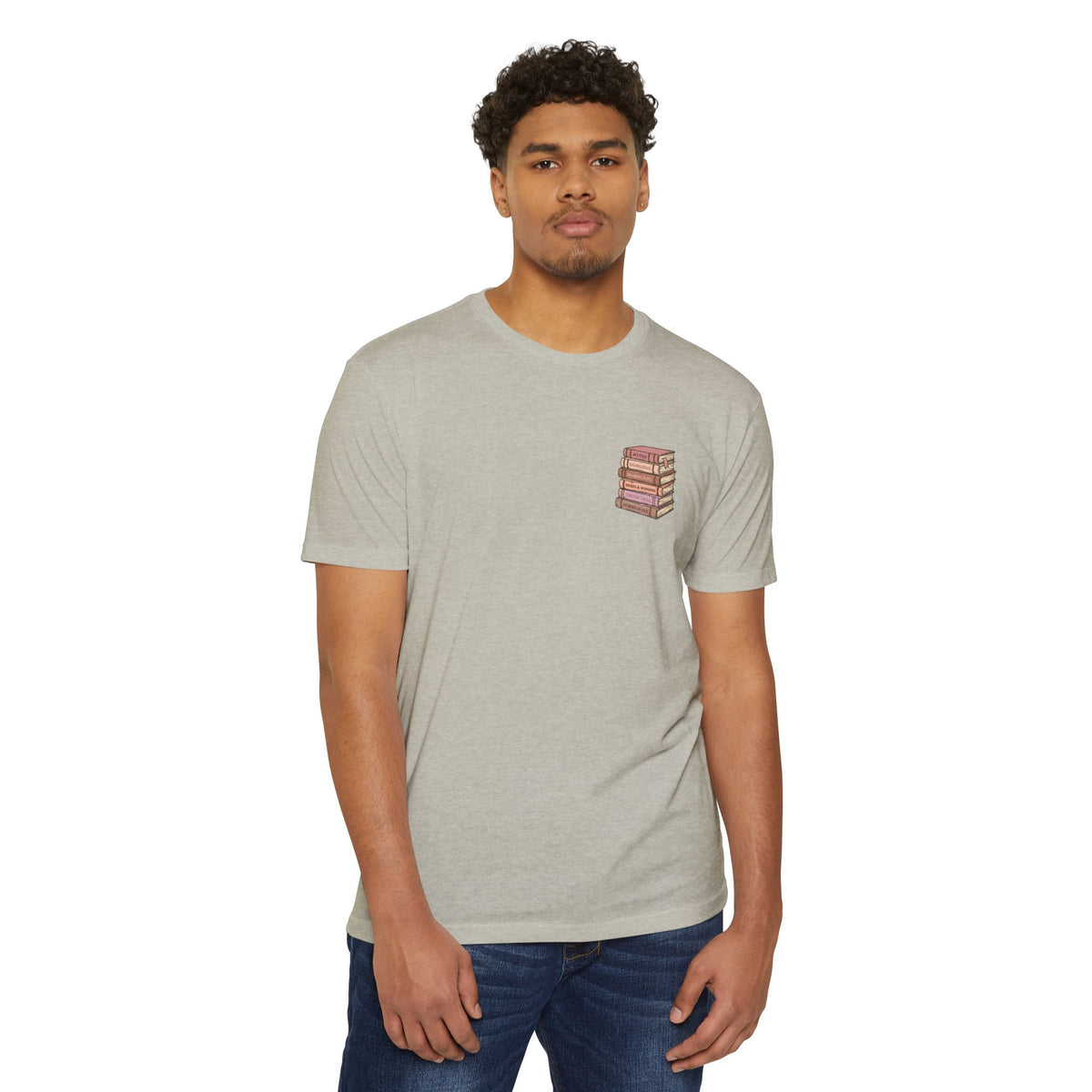 MINIMALIST|Bookaholic T-Shirt — "I am a Bookaholic and Regret Nothing" Illustrated Reading Tee
