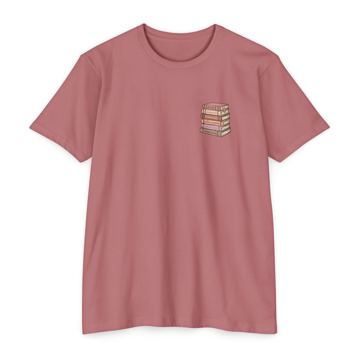 MINIMALIST|Bookaholic T-Shirt — "I am a Bookaholic and Regret Nothing" Illustrated Reading Tee