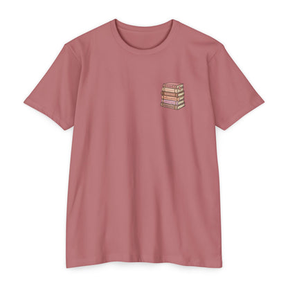 MINIMALIST|Bookaholic T-Shirt — "I am a Bookaholic and Regret Nothing" Illustrated Reading Tee