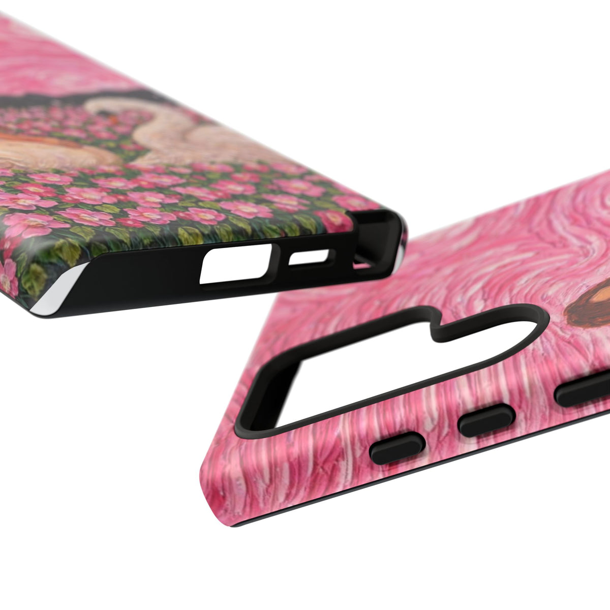 Serene Swan & Maiden Art Phone Case | Aesthetic Vintage Impressionist Tough Case