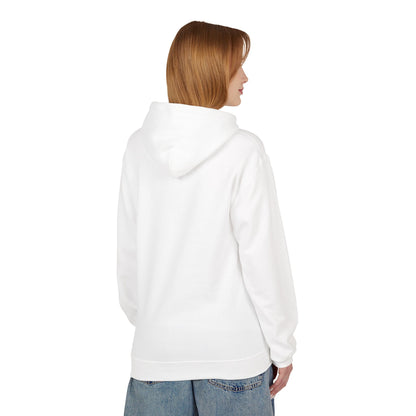 MINIMALIST & AESTHETIC |Hoodie — Cute Anime Girl with Headphones "Nothing, Just Controlling My Laugh" Graphic