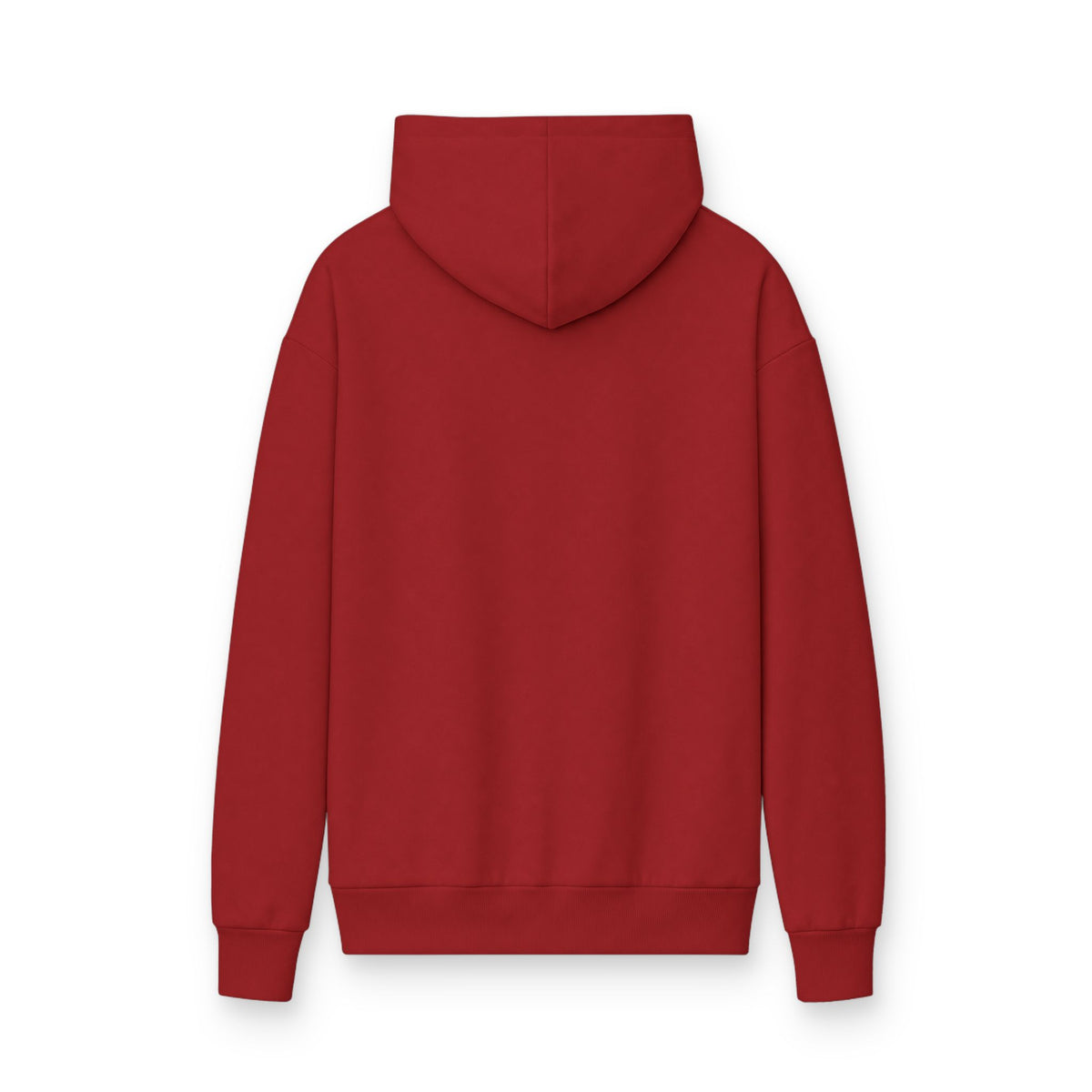 MINIMALIST| Hoodie — "I, Me and Myself" Minimalist White Fleece Hoodie