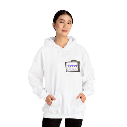 Retro TV 'Now Playing Today' Hoodie — Vintage Media Graphic Pullover
