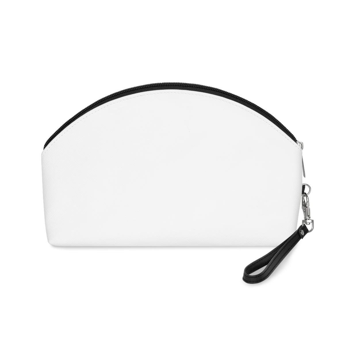 Minimalist  makeup lover Makeup Bag — "Just Adoring My Self" Floral Line Art Cosmetic Pouch