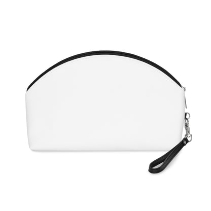 Minimalist  makeup lover Makeup Bag — "Just Adoring My Self" Floral Line Art Cosmetic Pouch