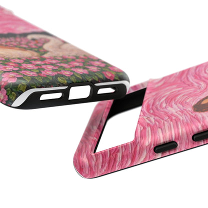 Serene Swan & Maiden Art Phone Case | Aesthetic Vintage Impressionist Tough Case