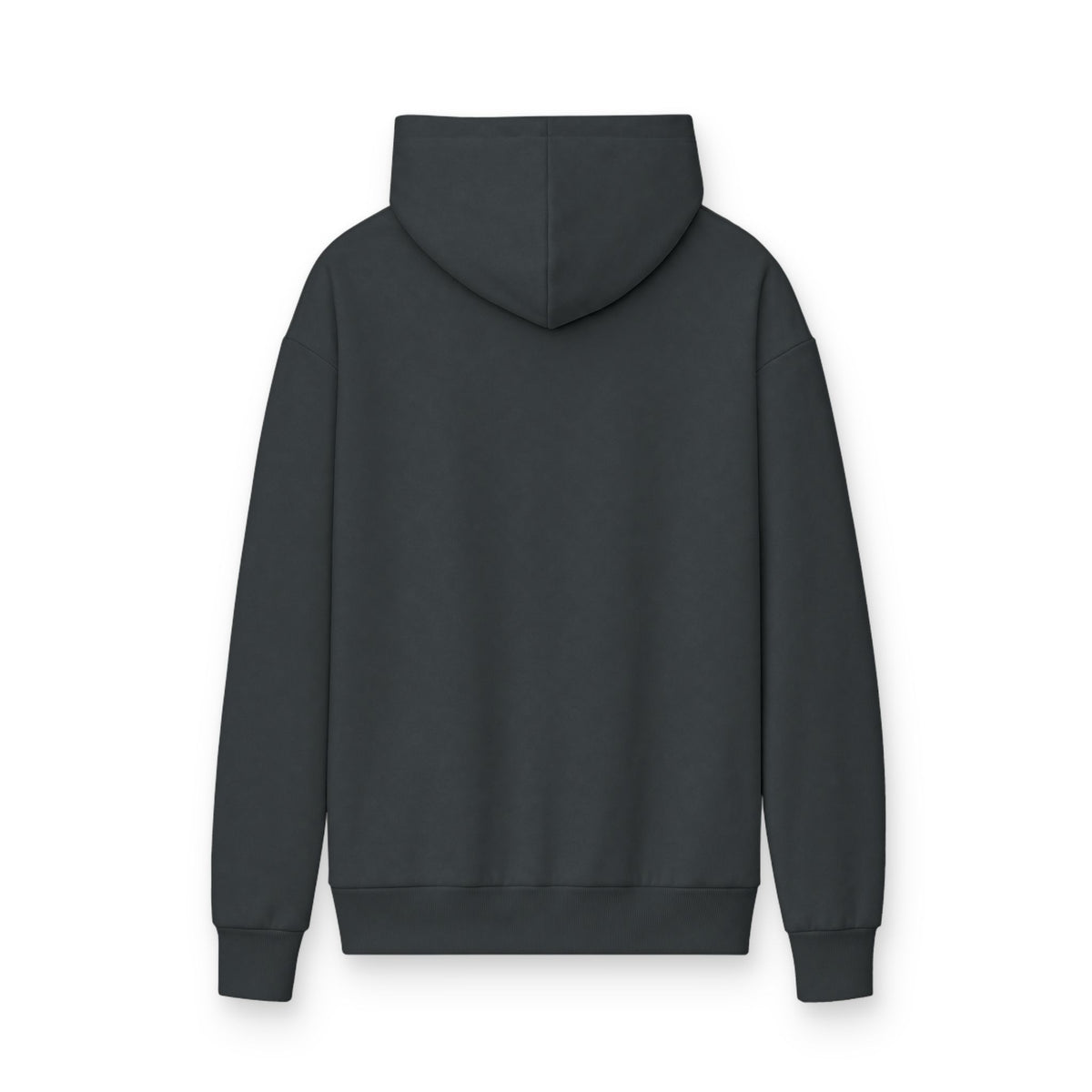 MINIMALIST| Hoodie — "I, Me and Myself" Minimalist White Fleece Hoodie
