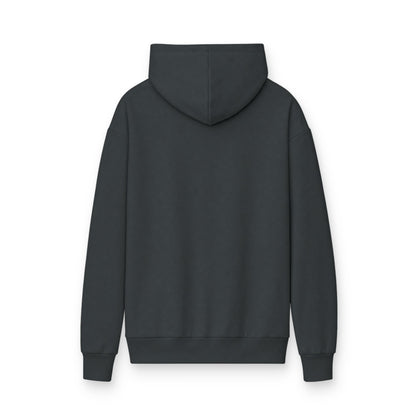 MINIMALIST| Hoodie — "I, Me and Myself" Minimalist White Fleece Hoodie