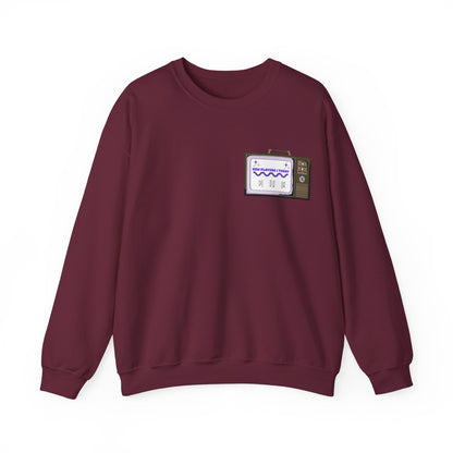 Viral Retro TV 'Now Playing Today' Crewneck Sweatshirt