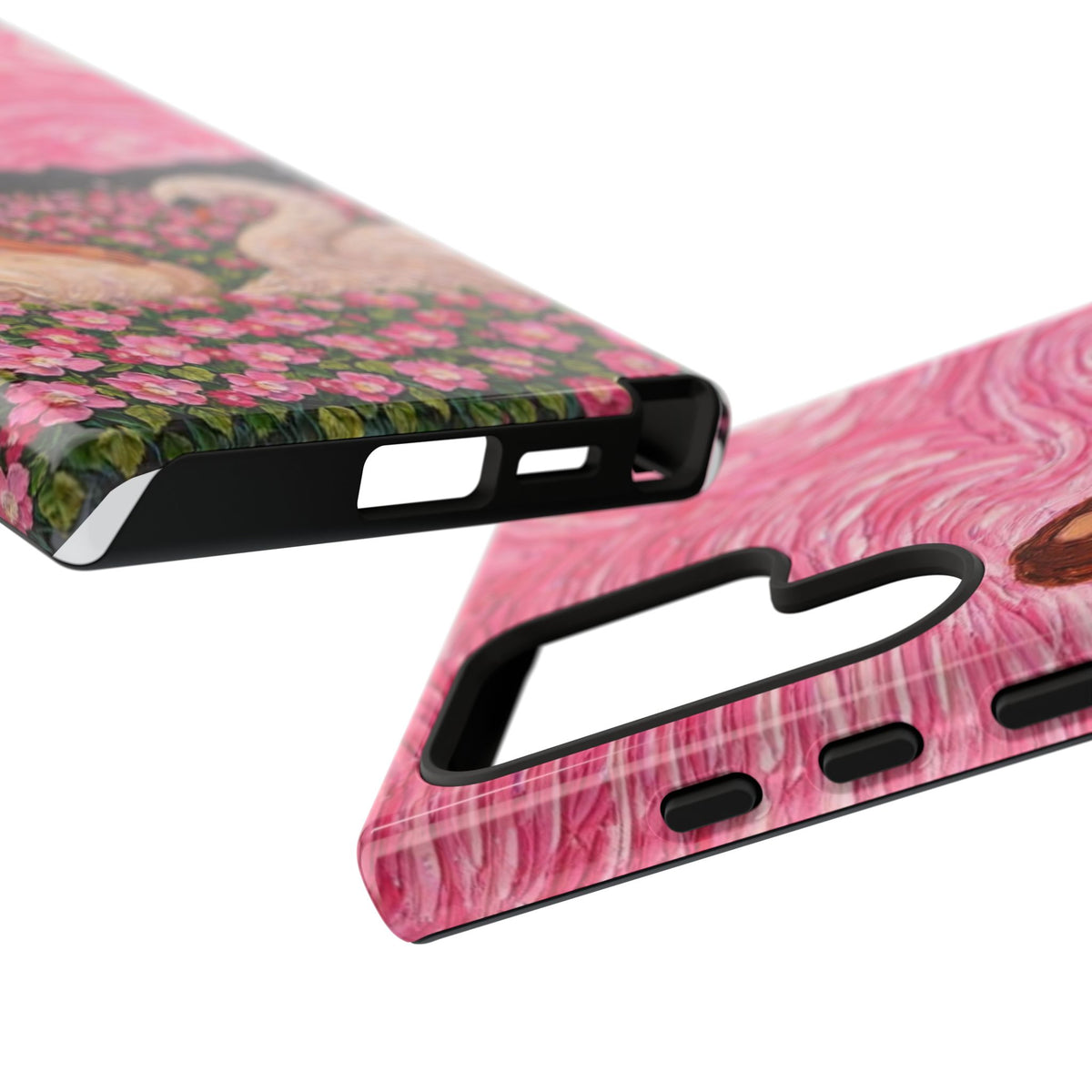 Serene Swan & Maiden Art Phone Case | Aesthetic Vintage Impressionist Tough Case