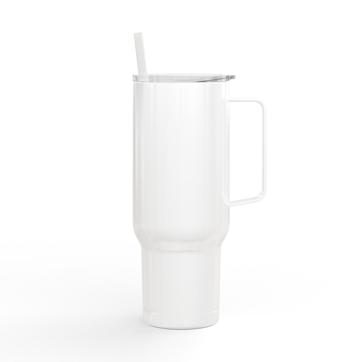 MINIMALIST | Tumbler 40oz Insulated Tumbler - "It's a New Day" Engraved Travel Cup