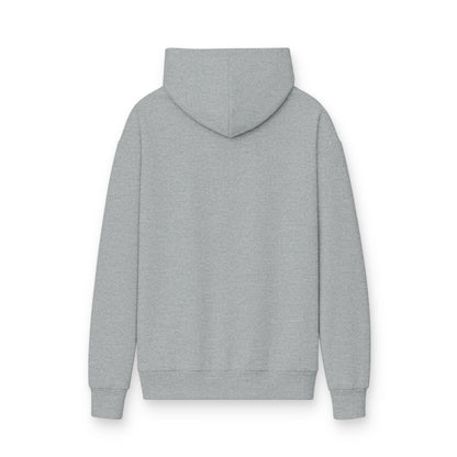 MINIMALIST| Hoodie — "I, Me and Myself" Minimalist White Fleece Hoodie