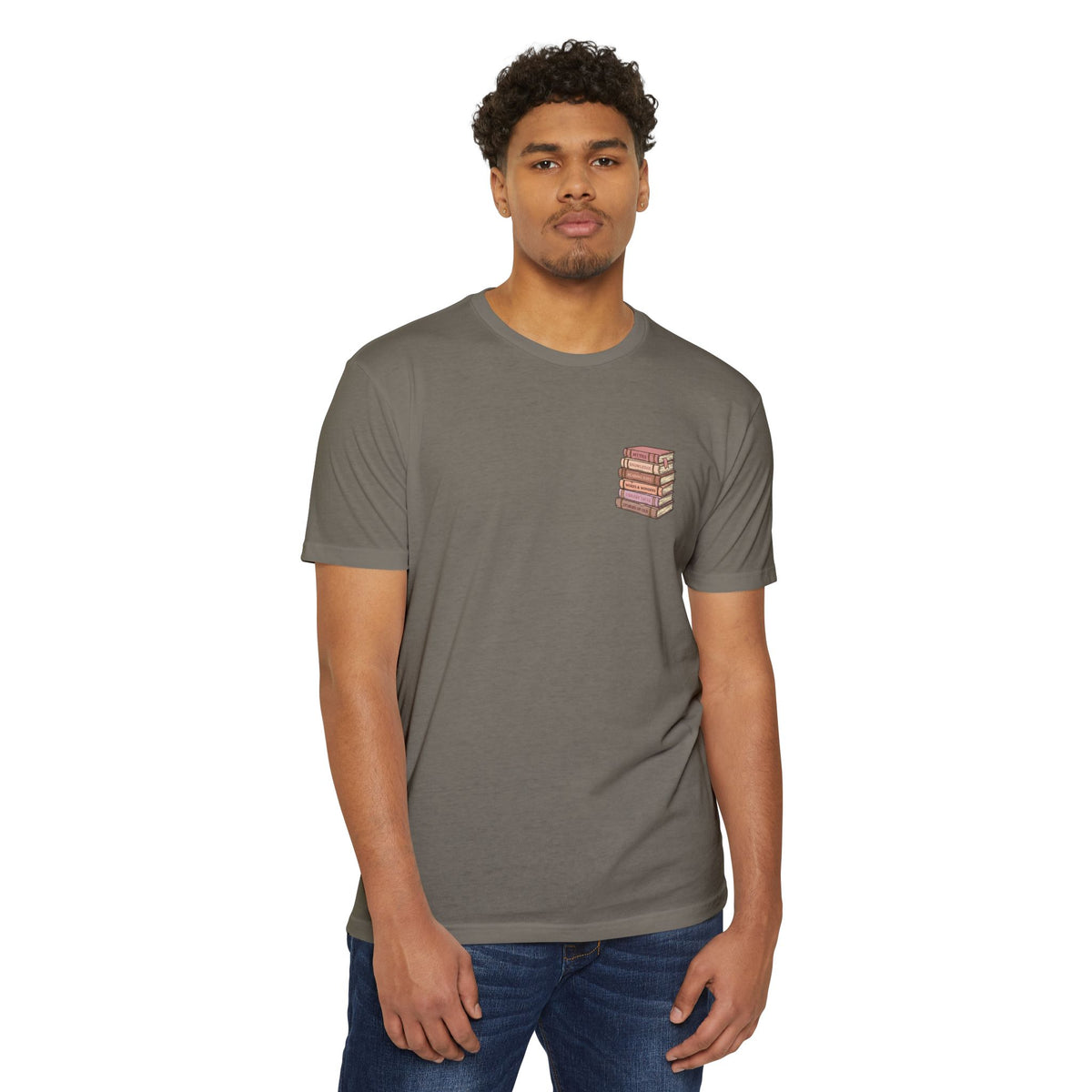 MINIMALIST|Bookaholic T-Shirt — "I am a Bookaholic and Regret Nothing" Illustrated Reading Tee