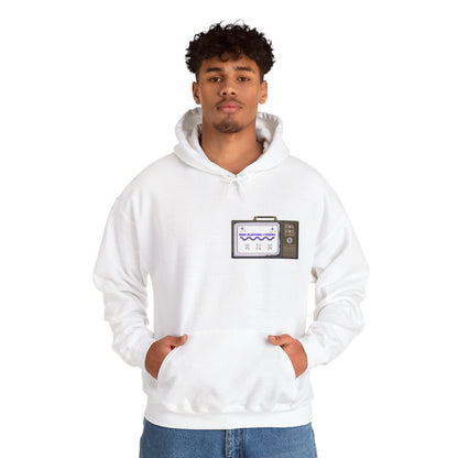 Retro TV 'Now Playing Today' Hoodie — Vintage Media Graphic Pullover