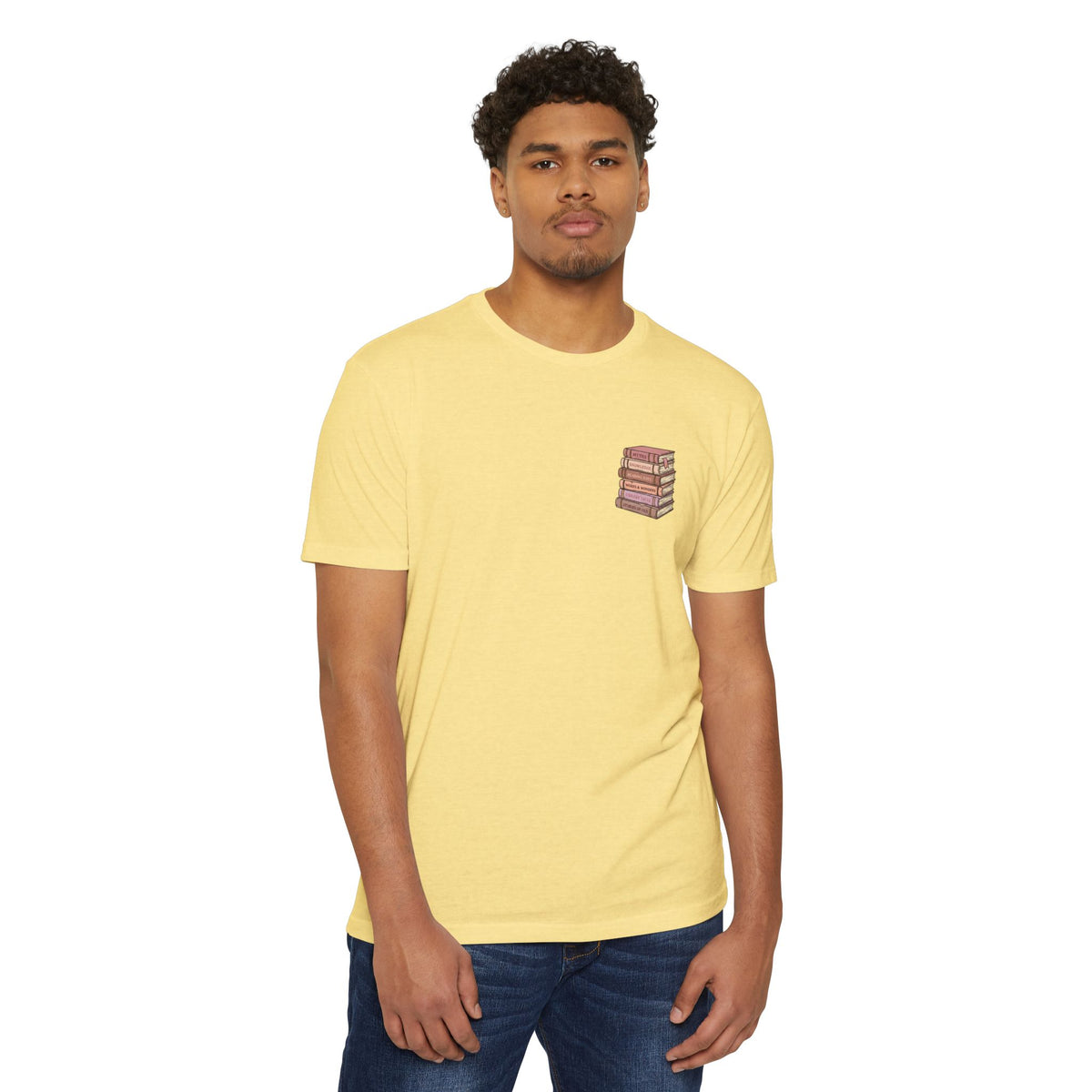 MINIMALIST|Bookaholic T-Shirt — "I am a Bookaholic and Regret Nothing" Illustrated Reading Tee