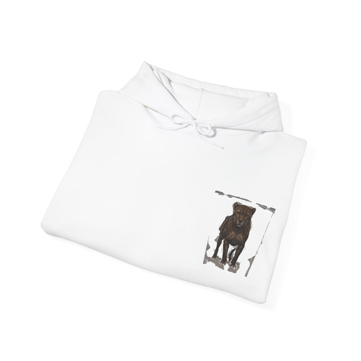 Copy of  " MOTIVATIONAL "Cheetah 'Run Like a Cheetah Toward Success' Hoodie