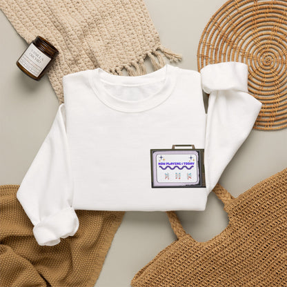 Viral Retro TV 'Now Playing Today' Crewneck Sweatshirt