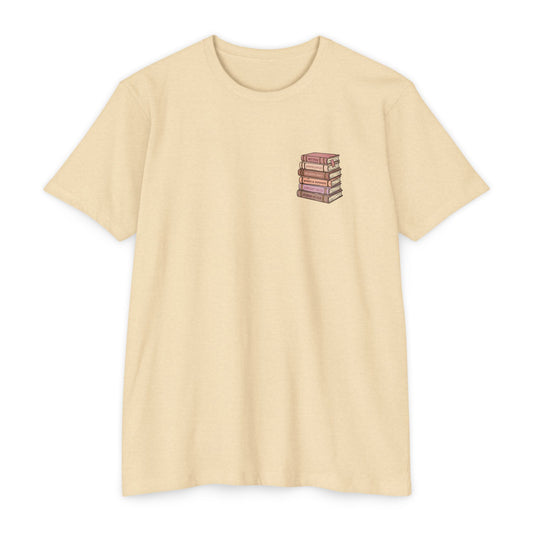 MINIMALIST|Bookaholic T-Shirt — "I am a Bookaholic and Regret Nothing" Illustrated Reading Tee