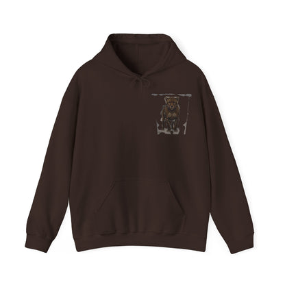Minimalist Motivational Hoodie — “Move Like a Cheetah Toward Success” Leopard Print Motivational Hoodie