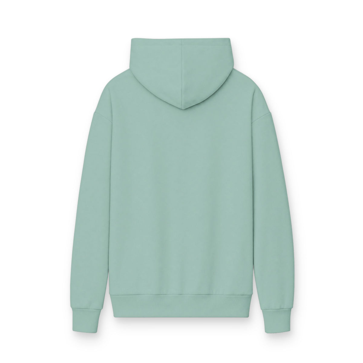 MINIMALIST| Hoodie — "I, Me and Myself" Minimalist White Fleece Hoodie