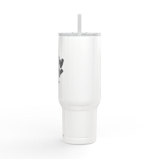 MINIMALIST | Tumbler 40oz Insulated Tumbler - "It's a New Day" Engraved Travel Cup