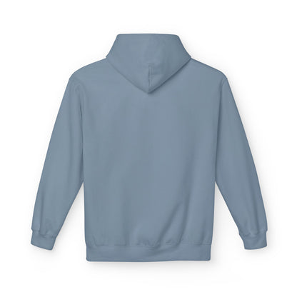 MINIMALIST & AESTHETIC |Hoodie — Cute Anime Girl with Headphones "Nothing, Just Controlling My Laugh" Graphic