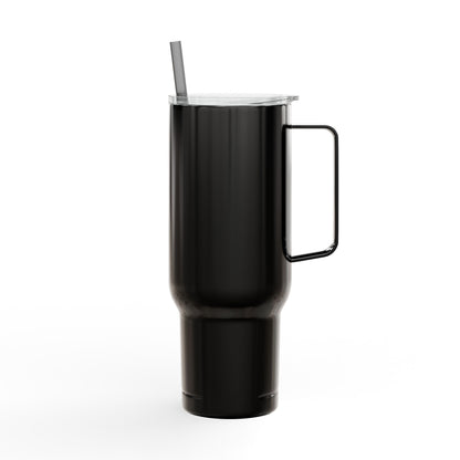 MINIMALIST | Tumbler 40oz Insulated Tumbler - "It's a New Day" Engraved Travel Cup