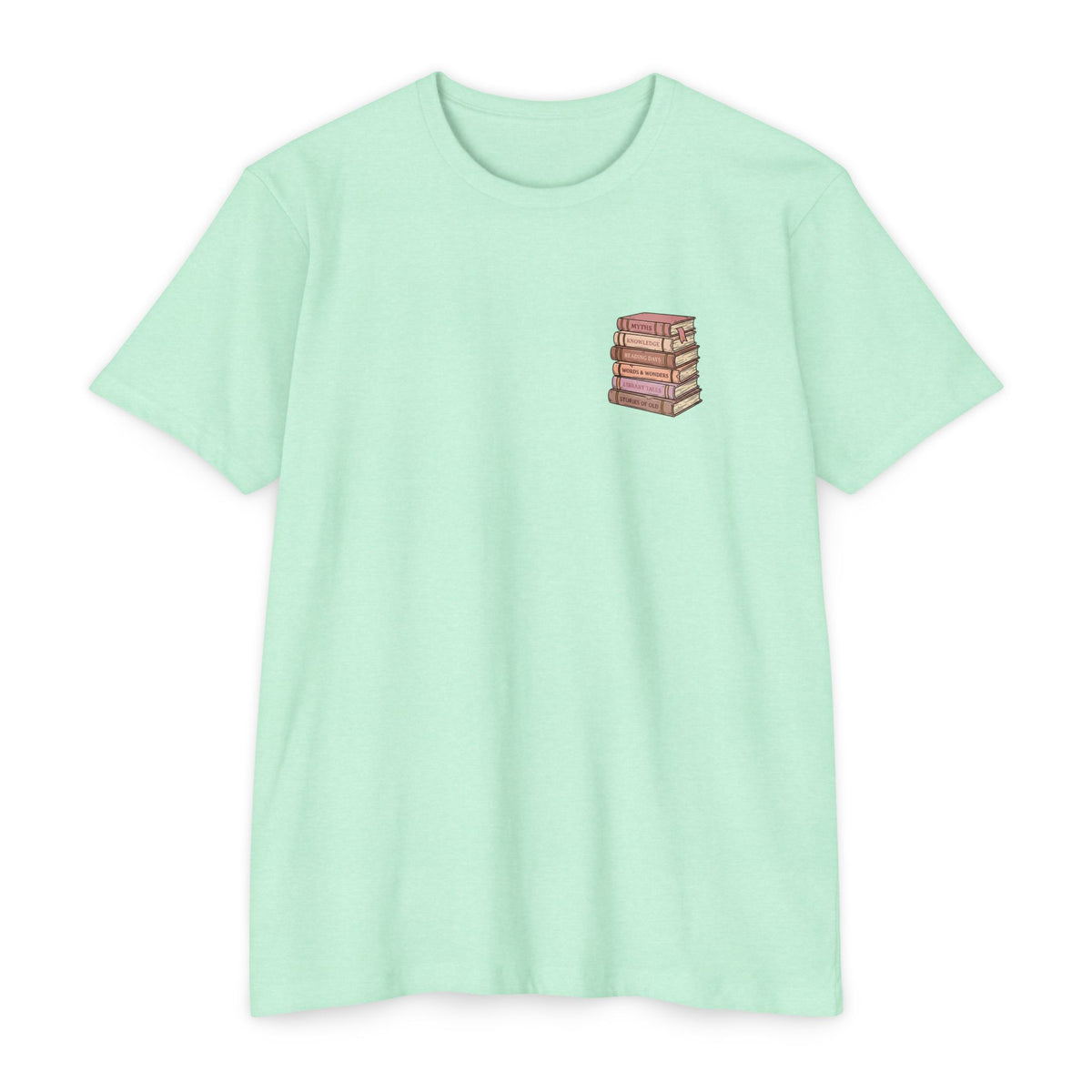 MINIMALIST|Bookaholic T-Shirt — "I am a Bookaholic and Regret Nothing" Illustrated Reading Tee
