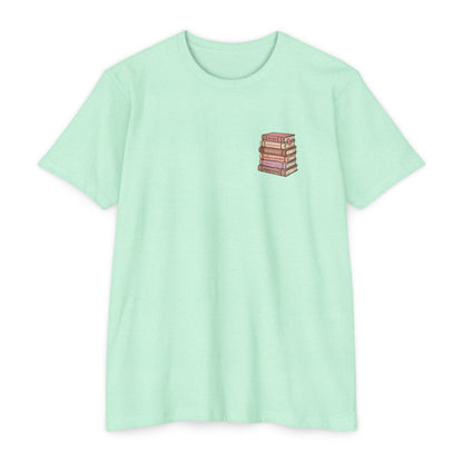 MINIMALIST|Bookaholic T-Shirt — "I am a Bookaholic and Regret Nothing" Illustrated Reading Tee