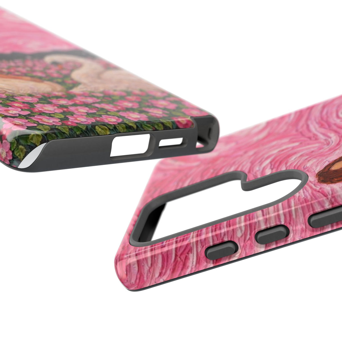 Serene Swan & Maiden Art Phone Case | Aesthetic Vintage Impressionist Tough Case