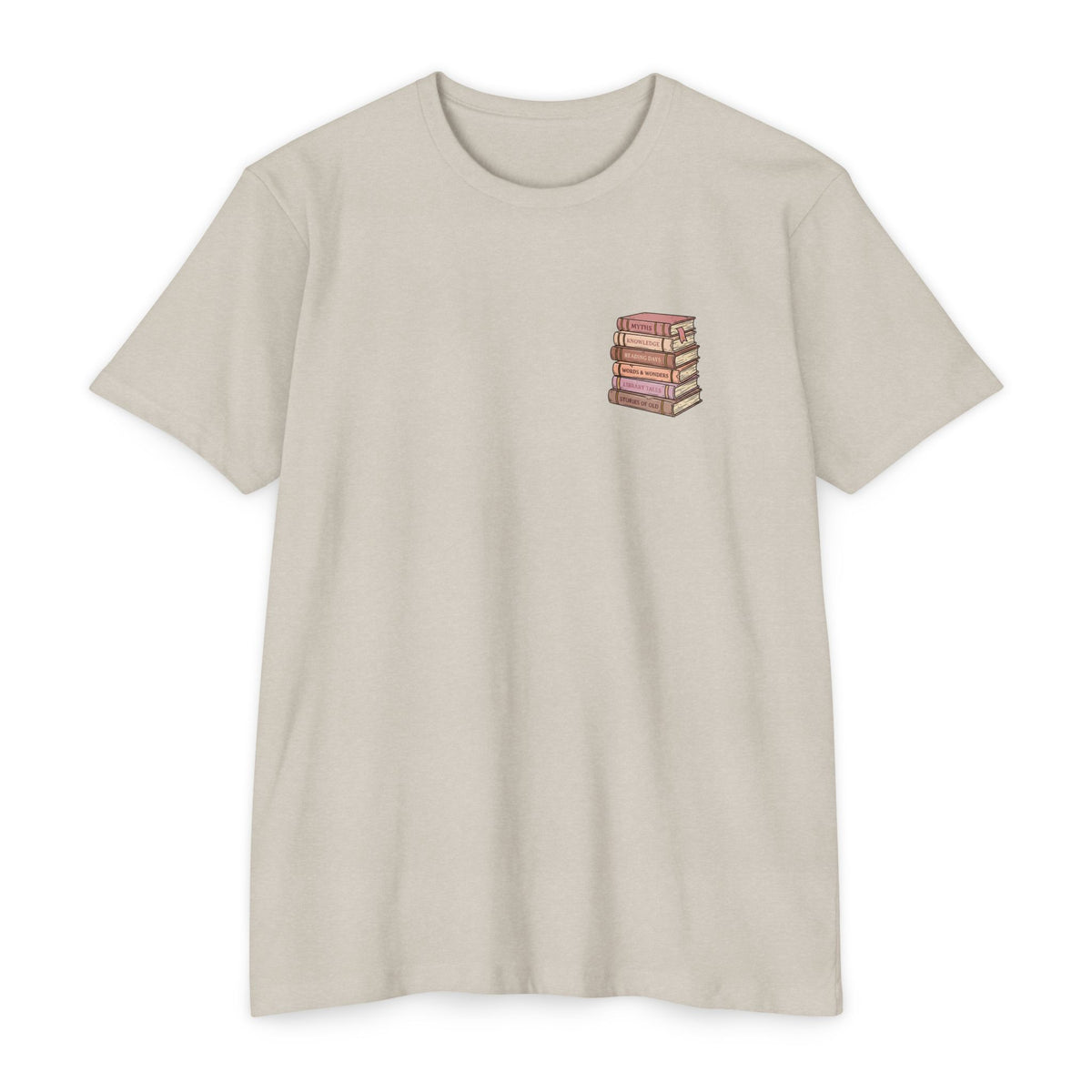 MINIMALIST|Bookaholic T-Shirt — "I am a Bookaholic and Regret Nothing" Illustrated Reading Tee