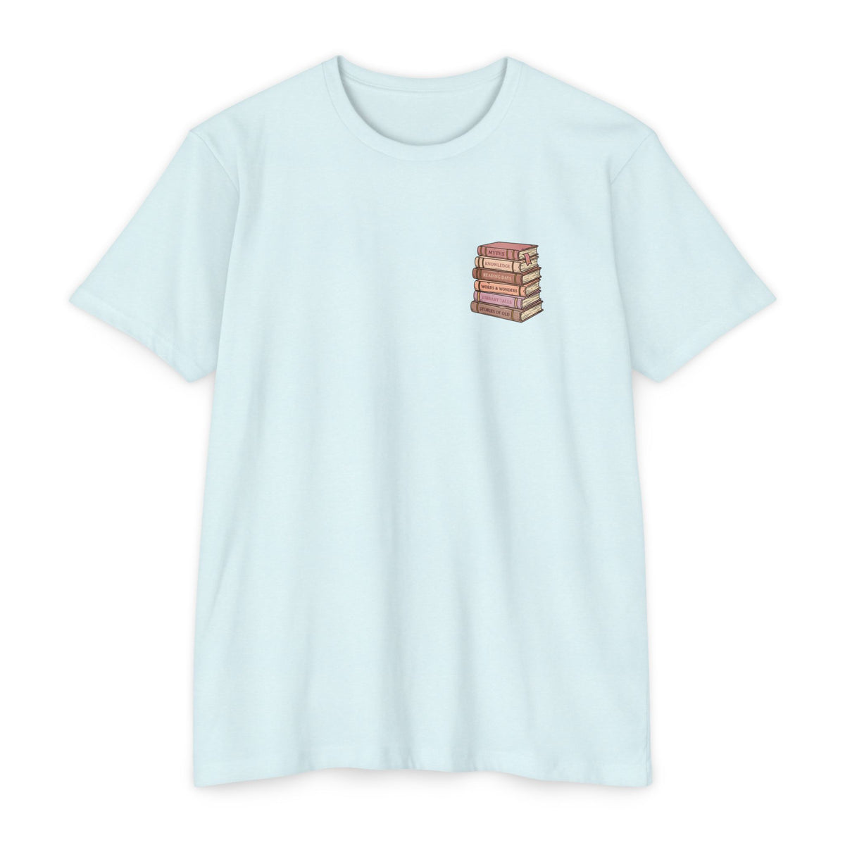 MINIMALIST|Bookaholic T-Shirt — "I am a Bookaholic and Regret Nothing" Illustrated Reading Tee
