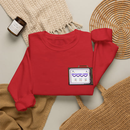 Viral Retro TV 'Now Playing Today' Crewneck Sweatshirt