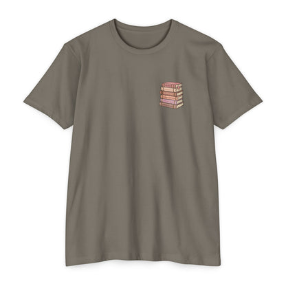 MINIMALIST|Bookaholic T-Shirt — "I am a Bookaholic and Regret Nothing" Illustrated Reading Tee