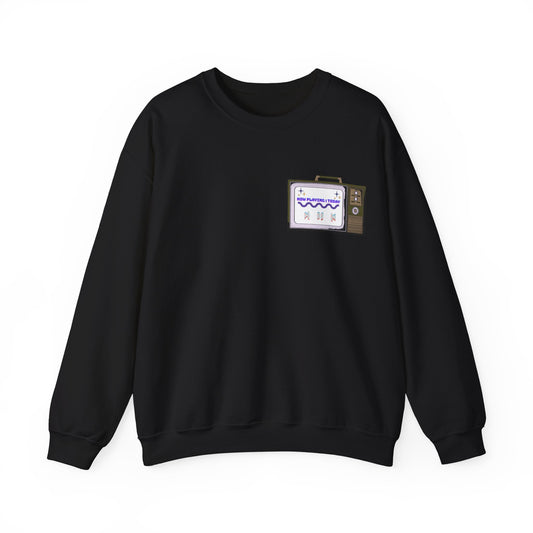 Viral Retro TV 'Now Playing Today' Crewneck Sweatshirt
