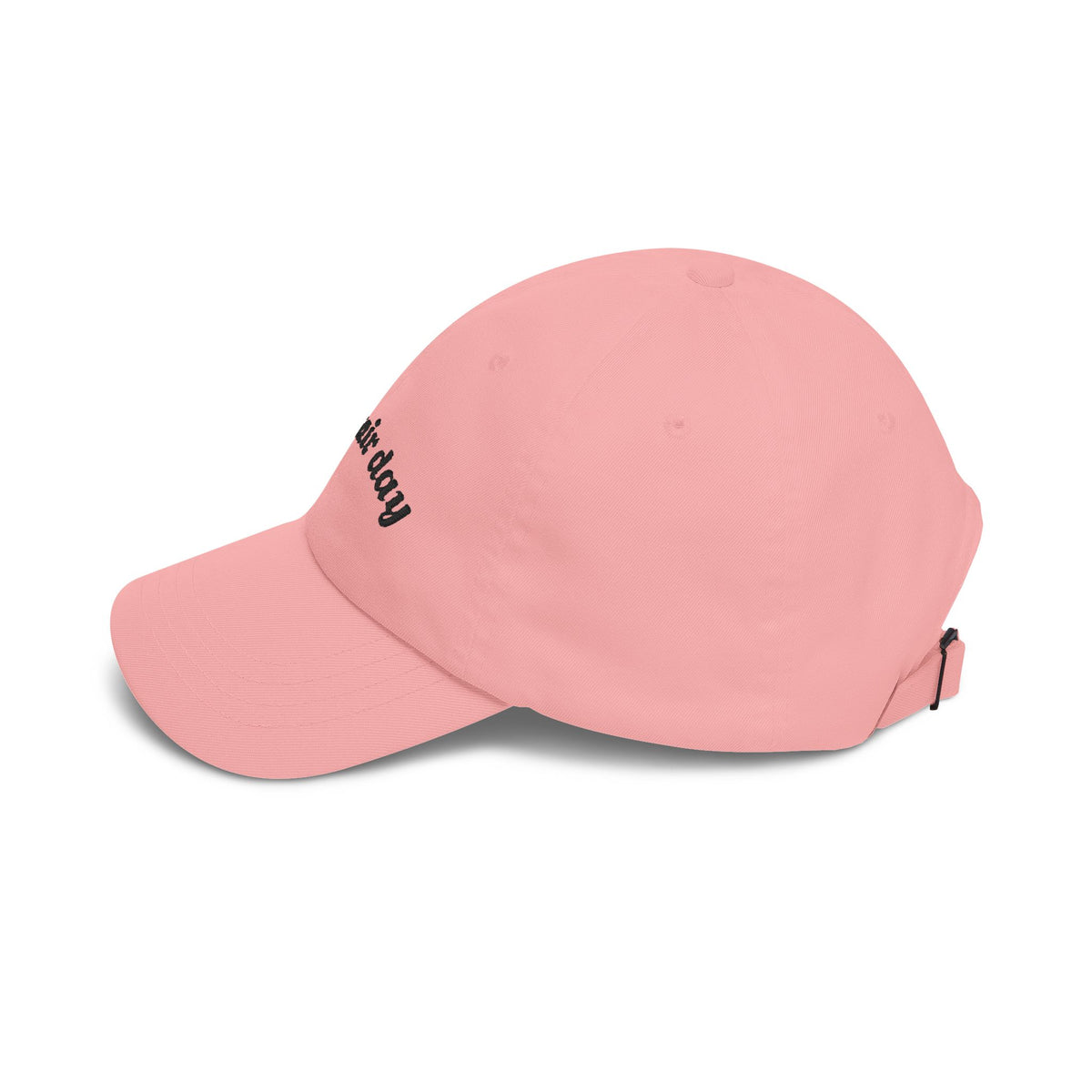 Dad Cap — "Bad Hair Day" Embroidered Cotton Baseball Hat
